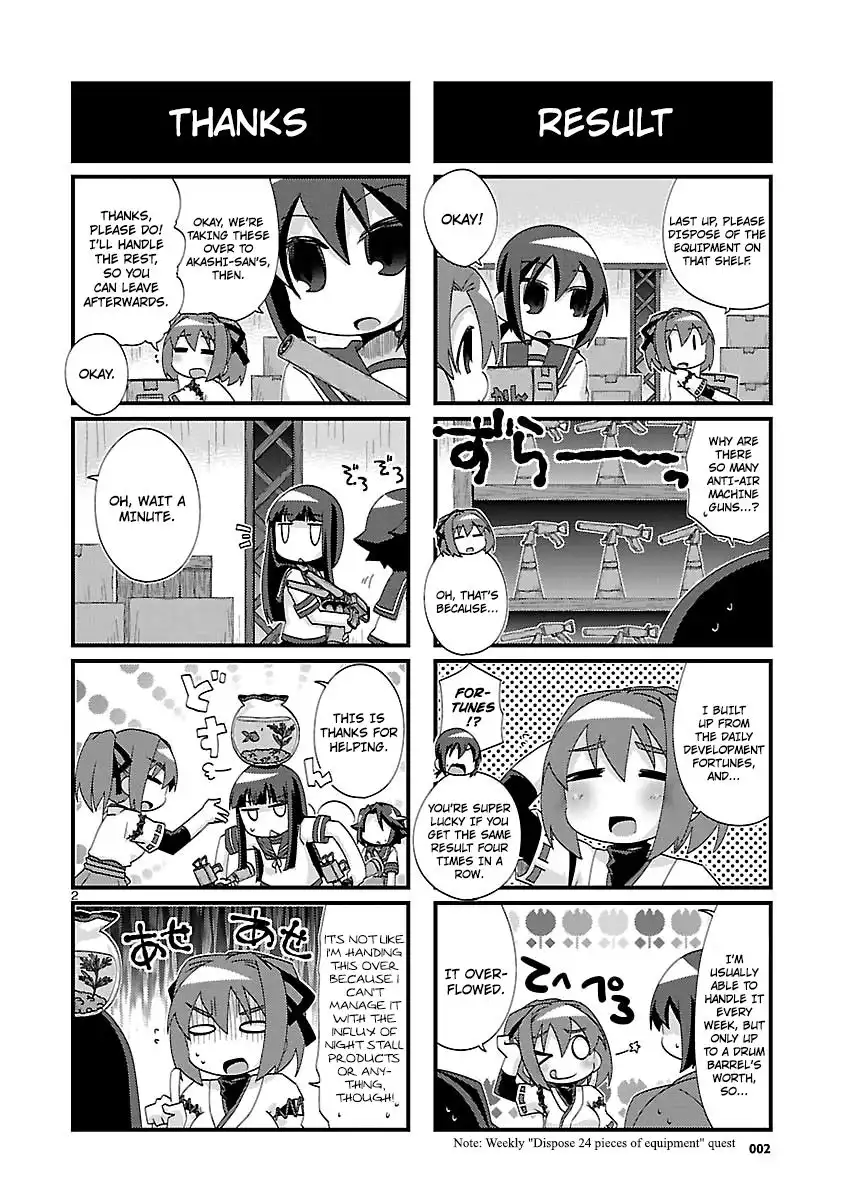 Kantai Collection - Kankore - 4-koma Comic - Fubuki, Ganbarimasu! Chapter 132 2